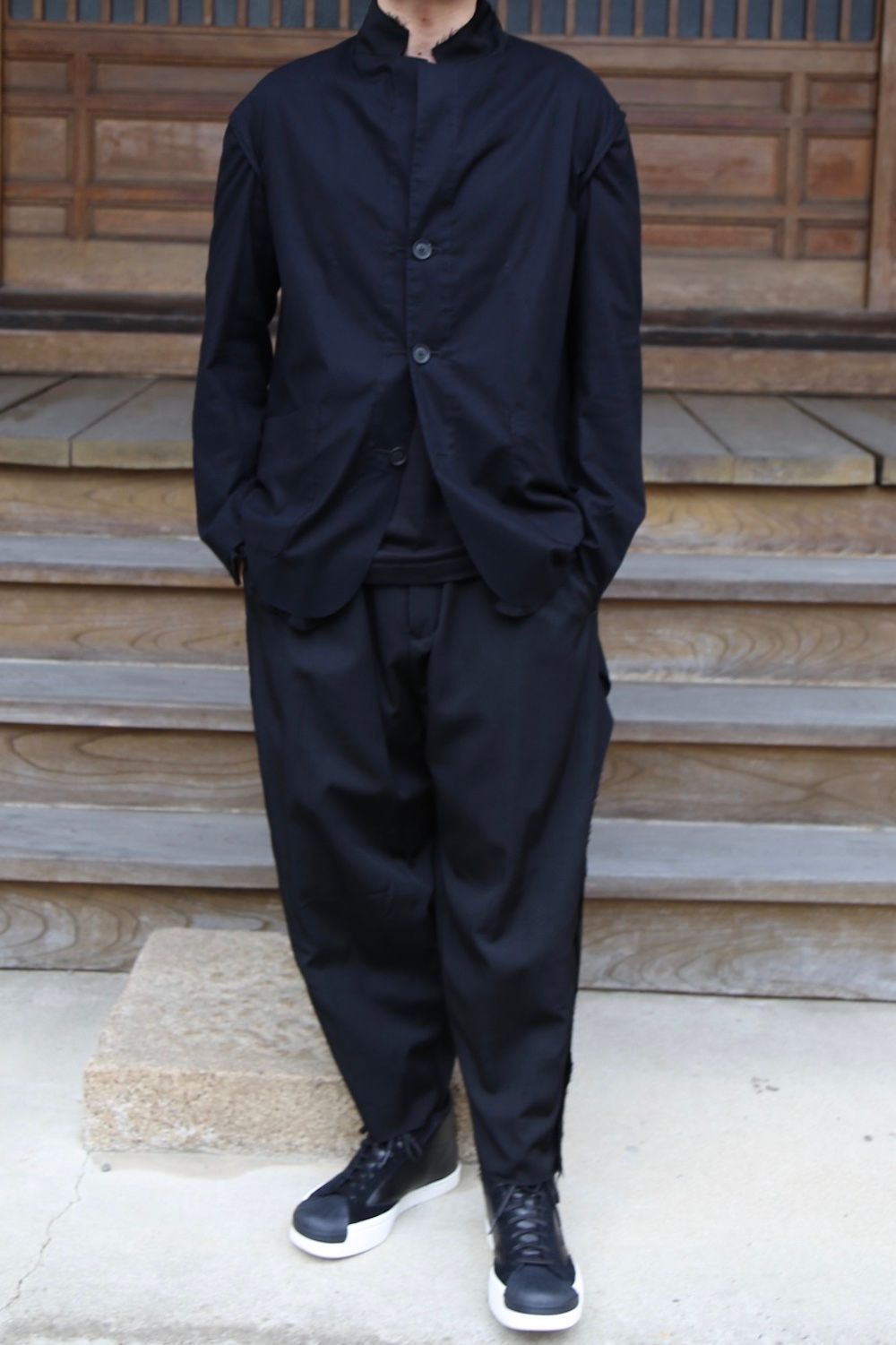 Yohji Yamamoto pour Homme 2020AW 新作セットアップ style.2020.9.9