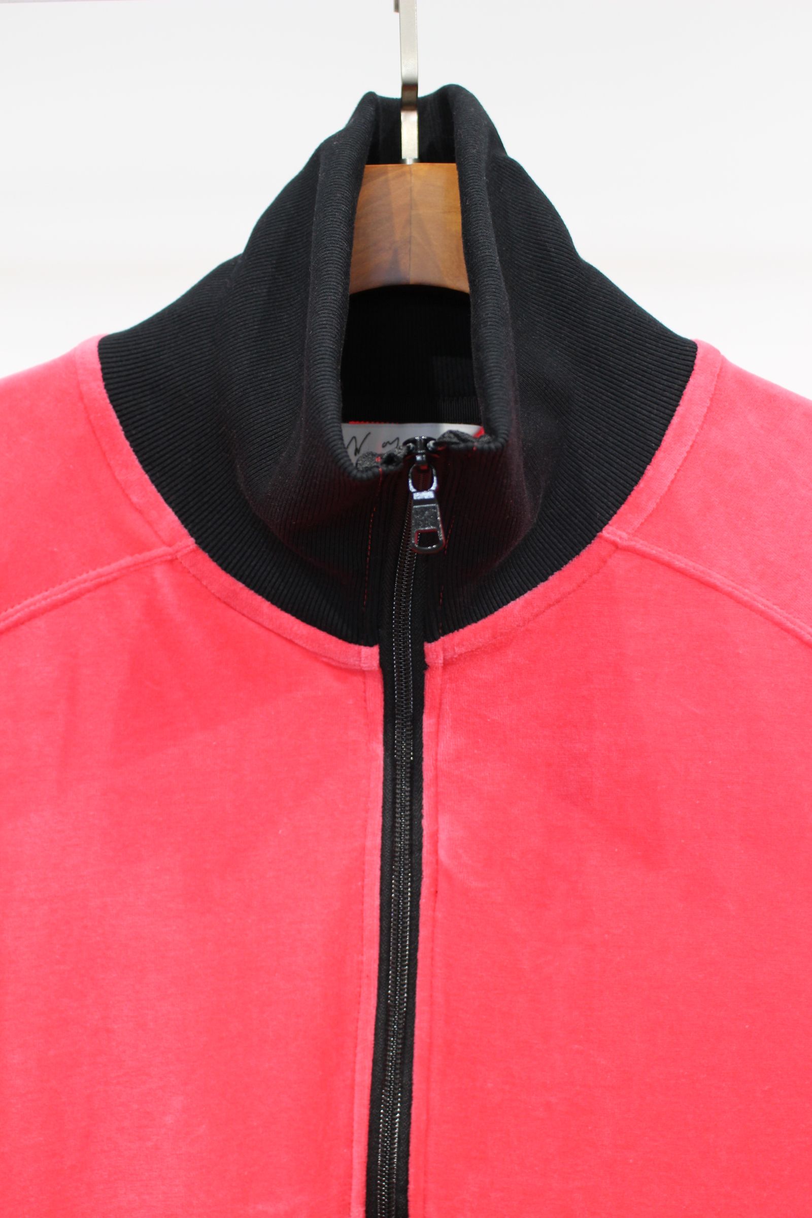 ANCELLM - VELOUR SWITCHING JACKET | PINK | ジャケット | NapsNote