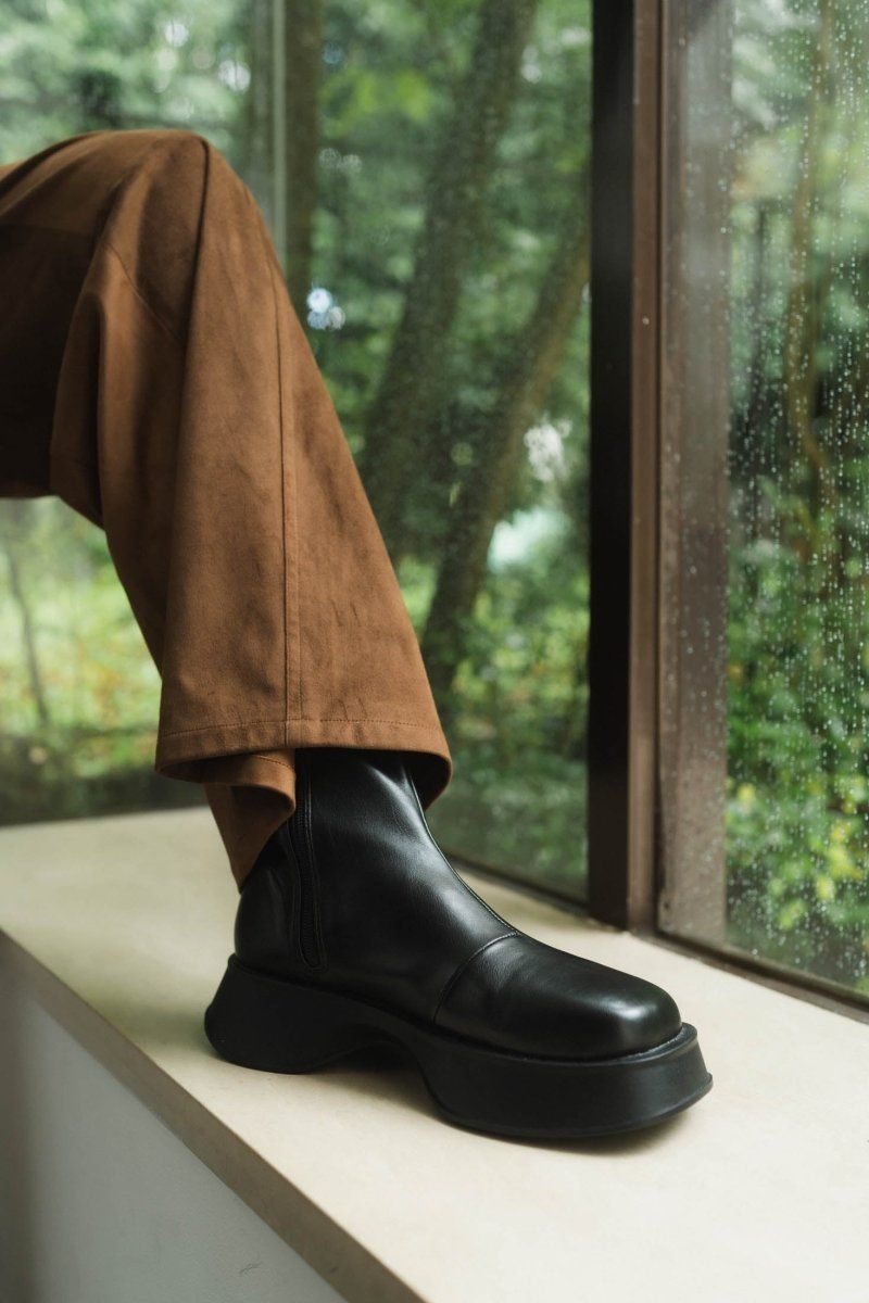 Knuth Marf - skinny platform boots / スキニー プラットフォーム