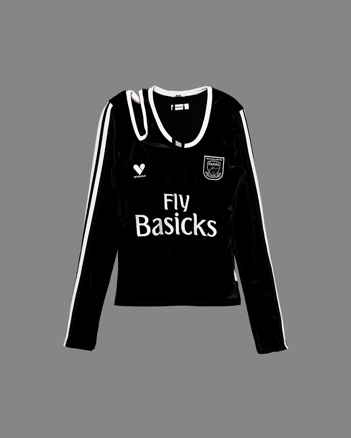 BASICKS - Micro Cut-out Football Shirt / マイクロ カットアウト
