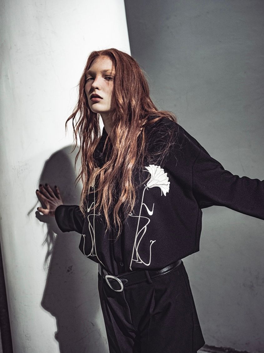 NIL DUE / NIL UN TOKYO - 【25SS】エンブロイダリー オープンカラー