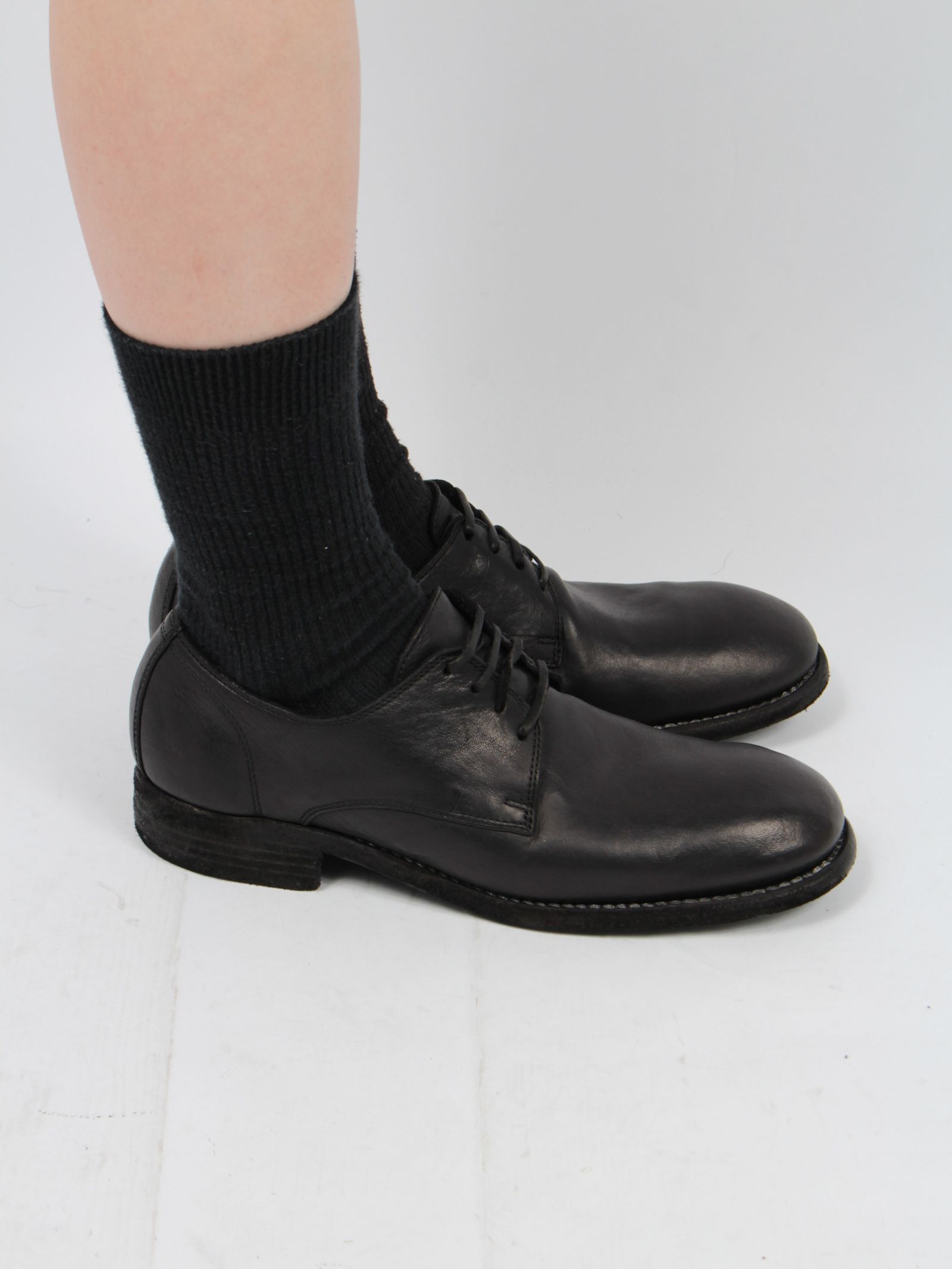 GUIDI - 【992】クラシック ロバ革 ドンキー レザー ダービーシューズ