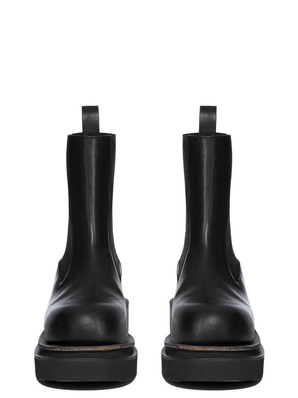 RICK OWENS - 【26SS】ビートルボウガン レザー サイドゴア ブーツ