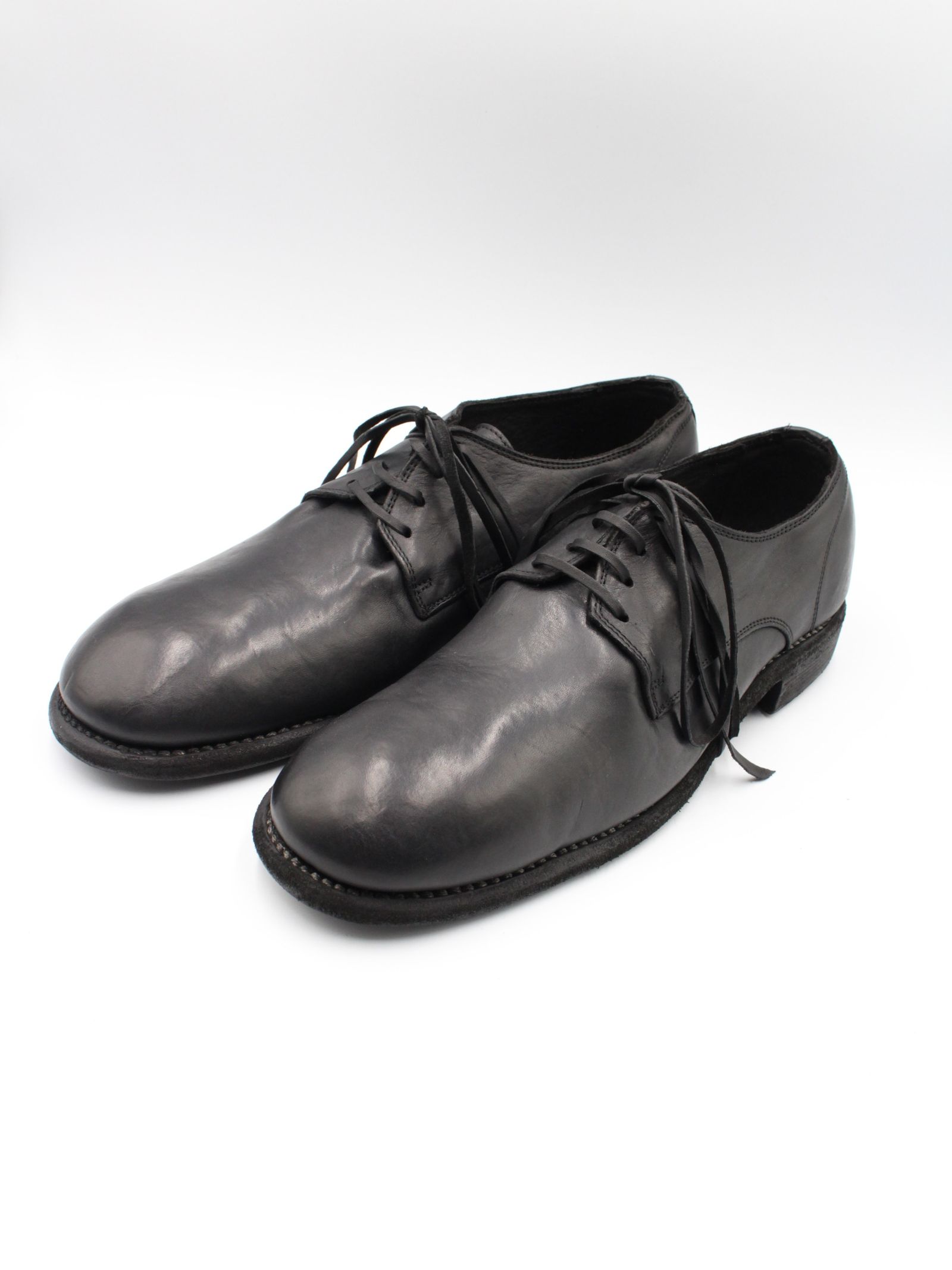 GUIDI - 【992X】クラシック 馬革 ホース レザー ダービーシューズ