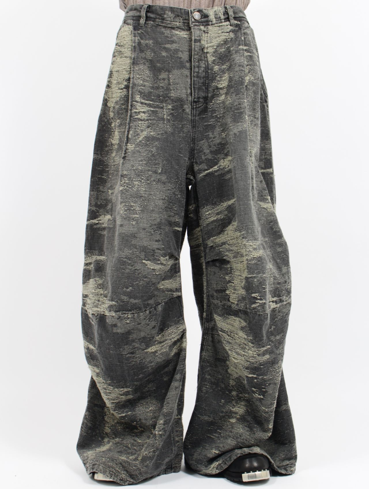 TAAKK - 【25AW】デニム デザイン トラウザーズ ワイドパンツ / DESIGN