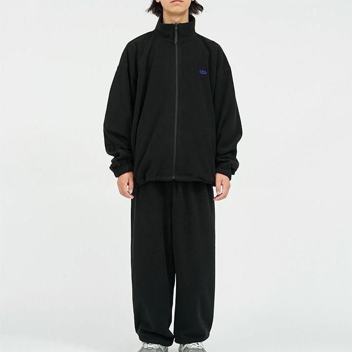 FreshService - AS×FS FLEECE TRACK SUIT / BLACK | Stripe Online Store