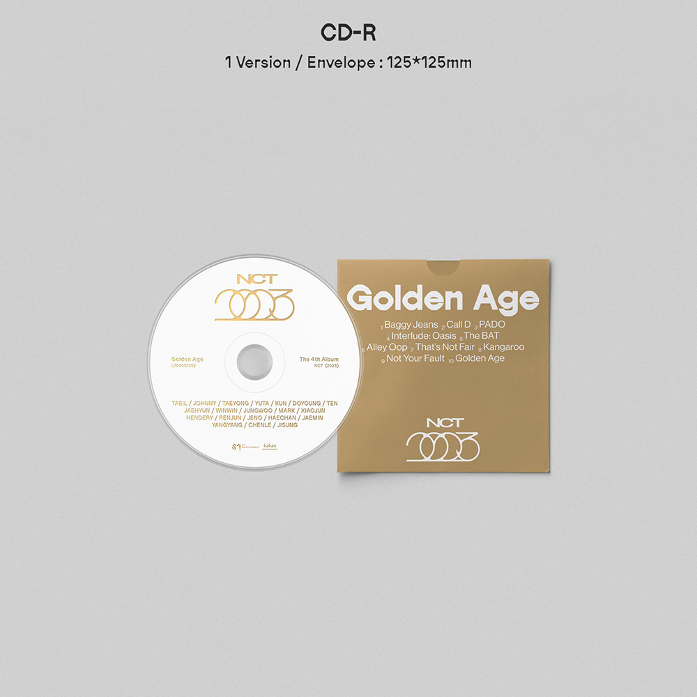 2023.8.28 on sale NCT The 4th Album 「Golden Age」｜mu-mo SHOP