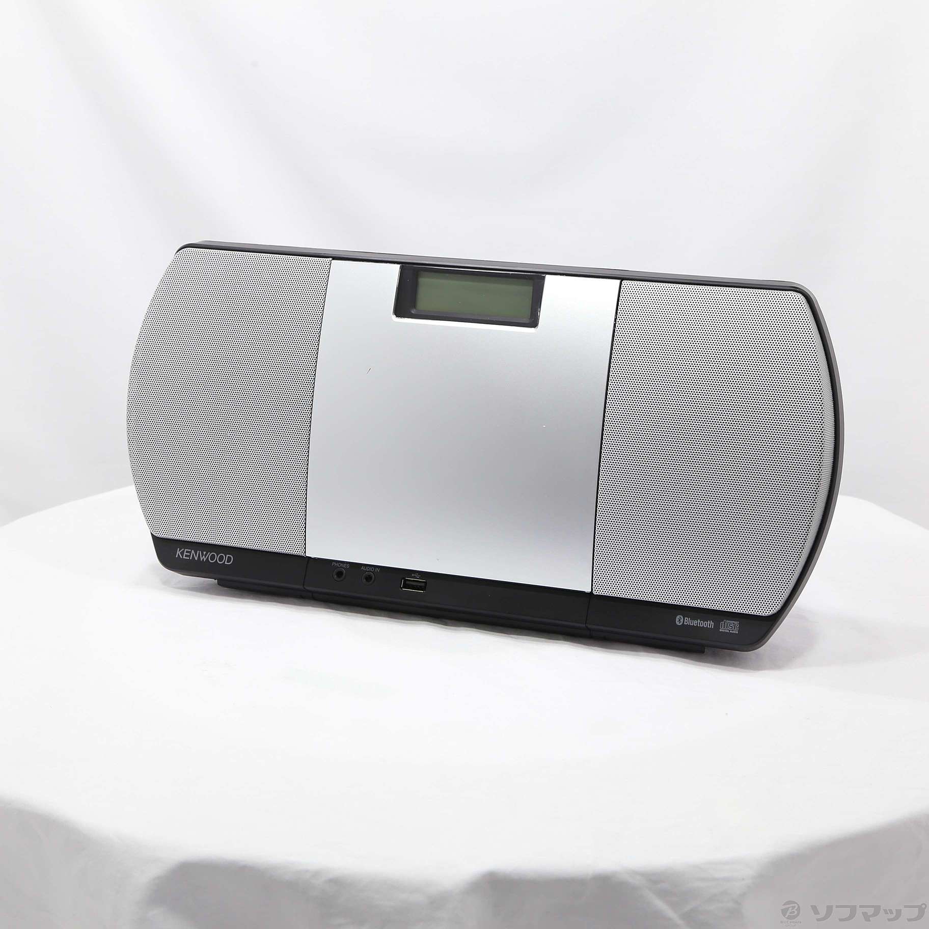 のあ】KENWOOD CR-D3 パーソナルCDシステム ホワイト CR-D3