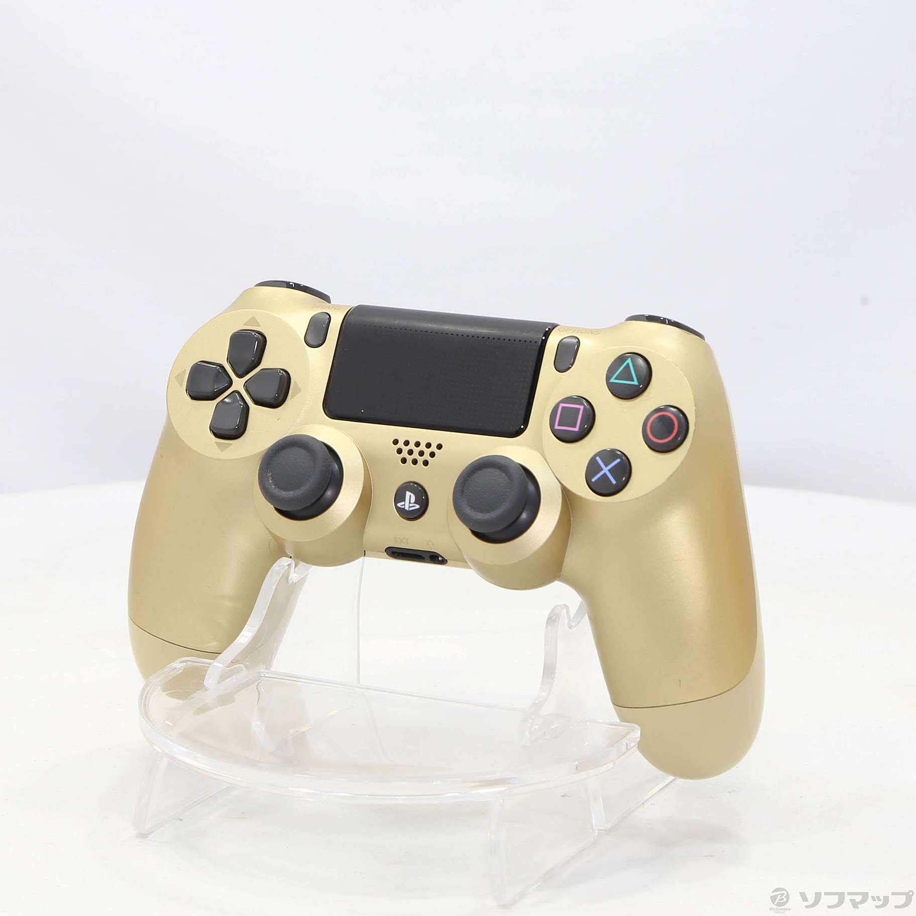 中古】ワイヤレスコントローラー DUALSHOCK4 ゴールド CUH-ZCT2U 【PS4