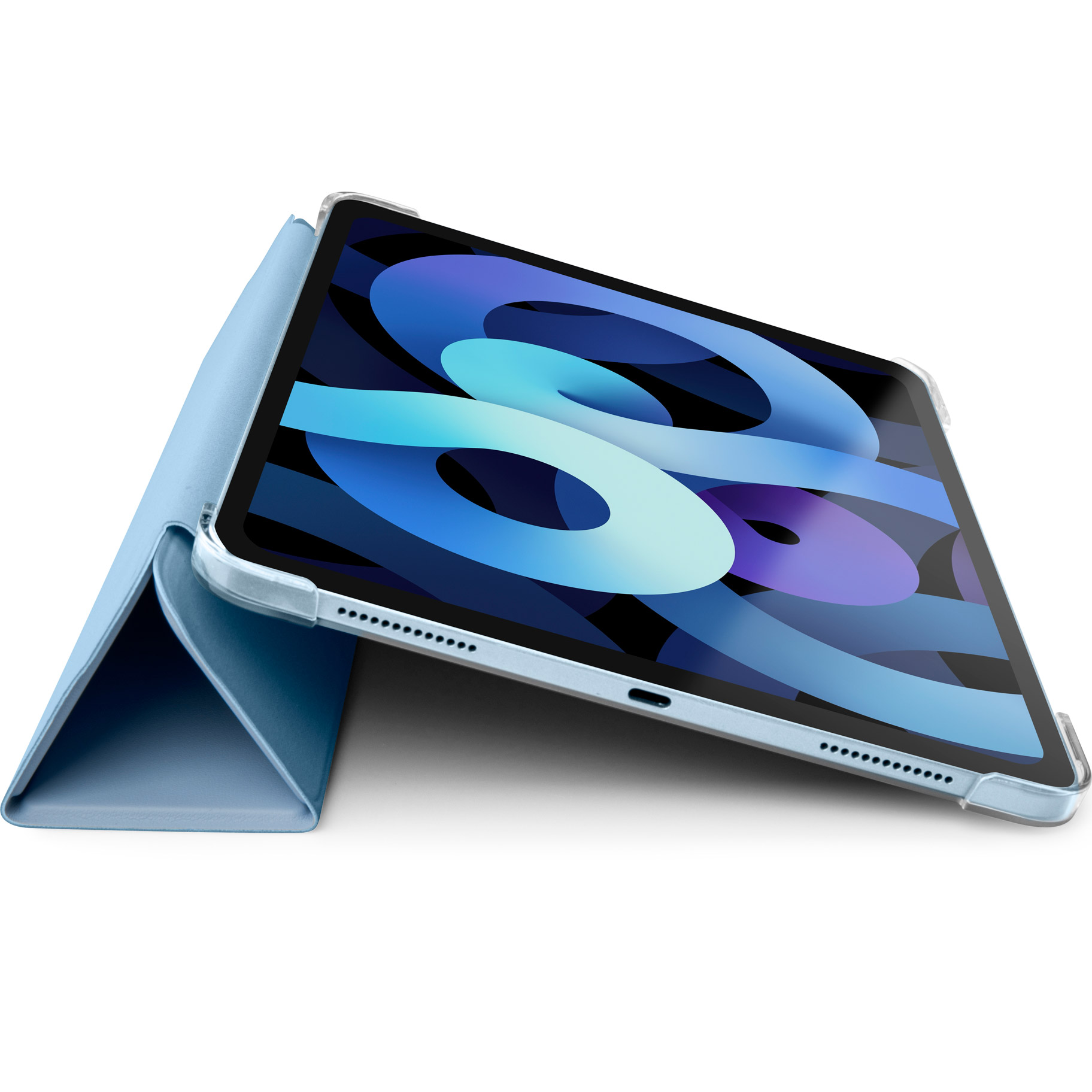 10.9インチ iPad Air（第4世代） HUEX フォリオケース スカイブルー