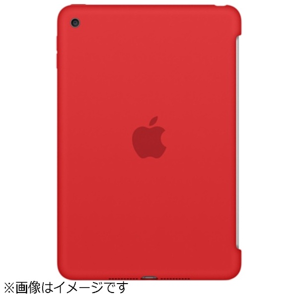 純正】 iPad mini 4用 シリコンケース レッド・PRODUCT MKLN2FE/A｜の