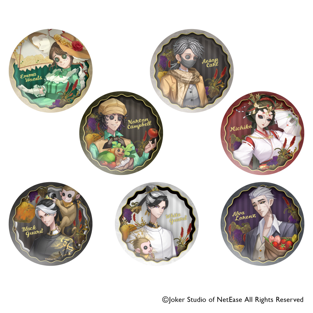 第五人格 スイパラ A賞 缶バッジ 医師 アクリルスタンド 3点セット 第5