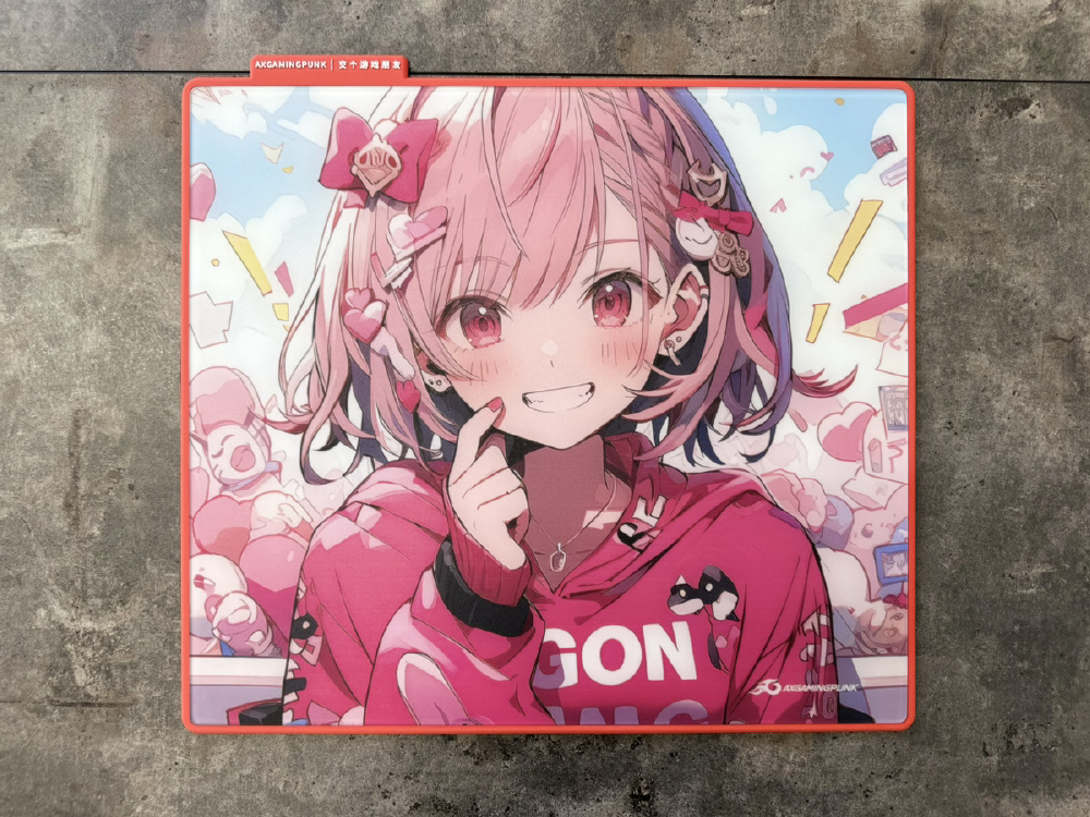 ゲーミングガラスマウスパッド AXGamingpunk Mouse pad GlassD GON Set