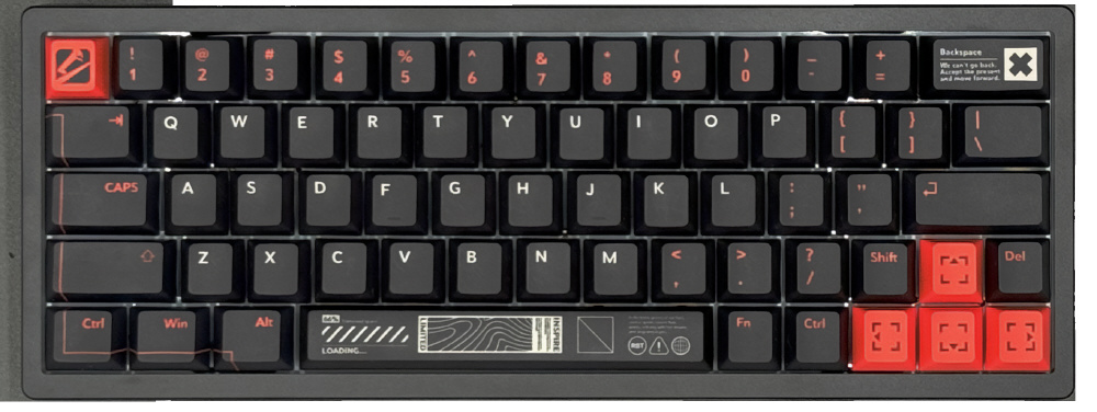 HM66 Aegis ゲーミングキーボード ブラック [ラピッドトリガー対応