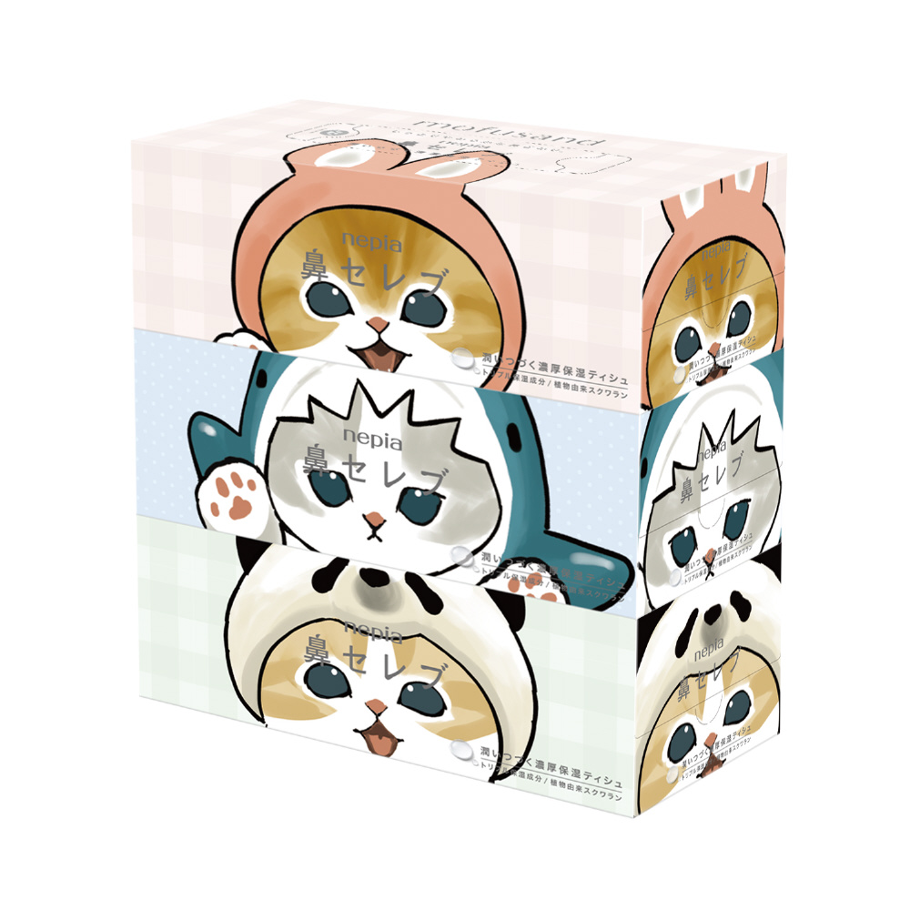 ネピア 鼻セレブ3P mofusandコラボ｜の通販はソフマップ[sofmap]