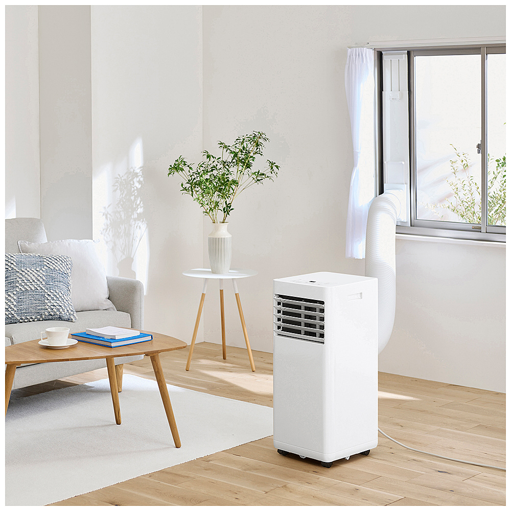 ポータブルクーラー 設置工事不要 IPK2305S ホワイト｜の通販は