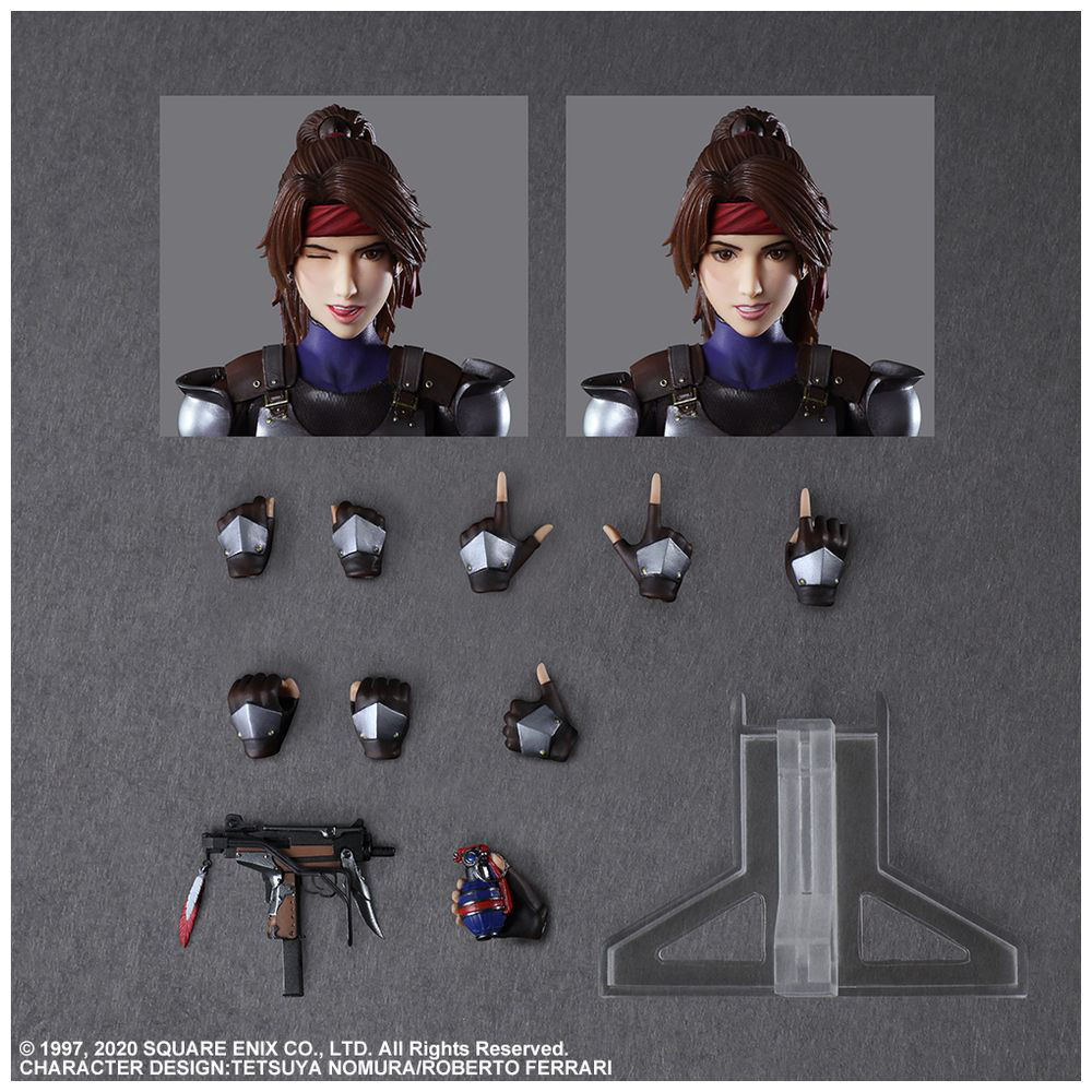 ファイナルファンタジー VII リメイク PLAY ARTS改 ジェシー, クラウド