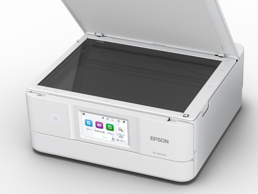 EP-885AW インクジェット複合機 Colorio(カラリオ) ホワイト ［カード