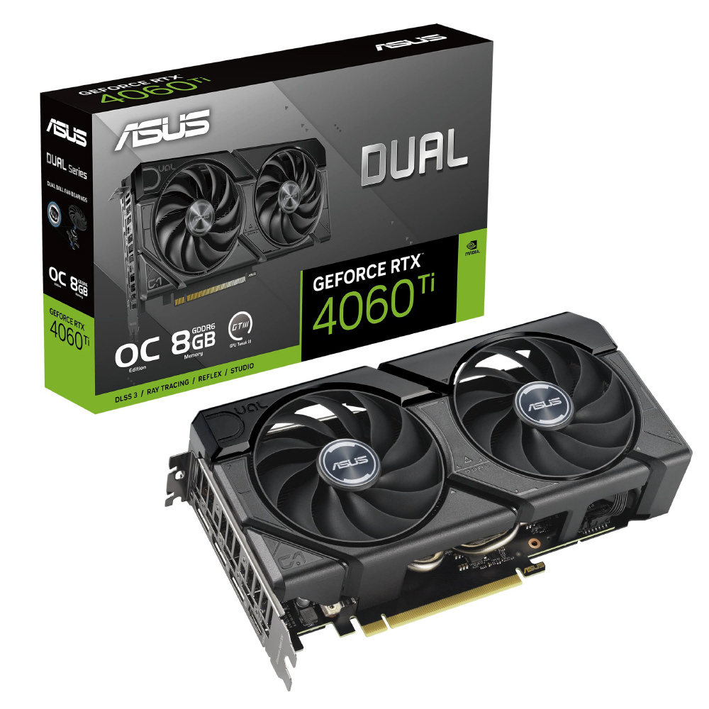 グラフィックボード Dual GeForce RTX 4060 Ti EVO OC Edition 8GB