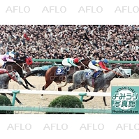 オグリキャップ、ラストランで優勝（1990年12月） TV・出版・報道向け