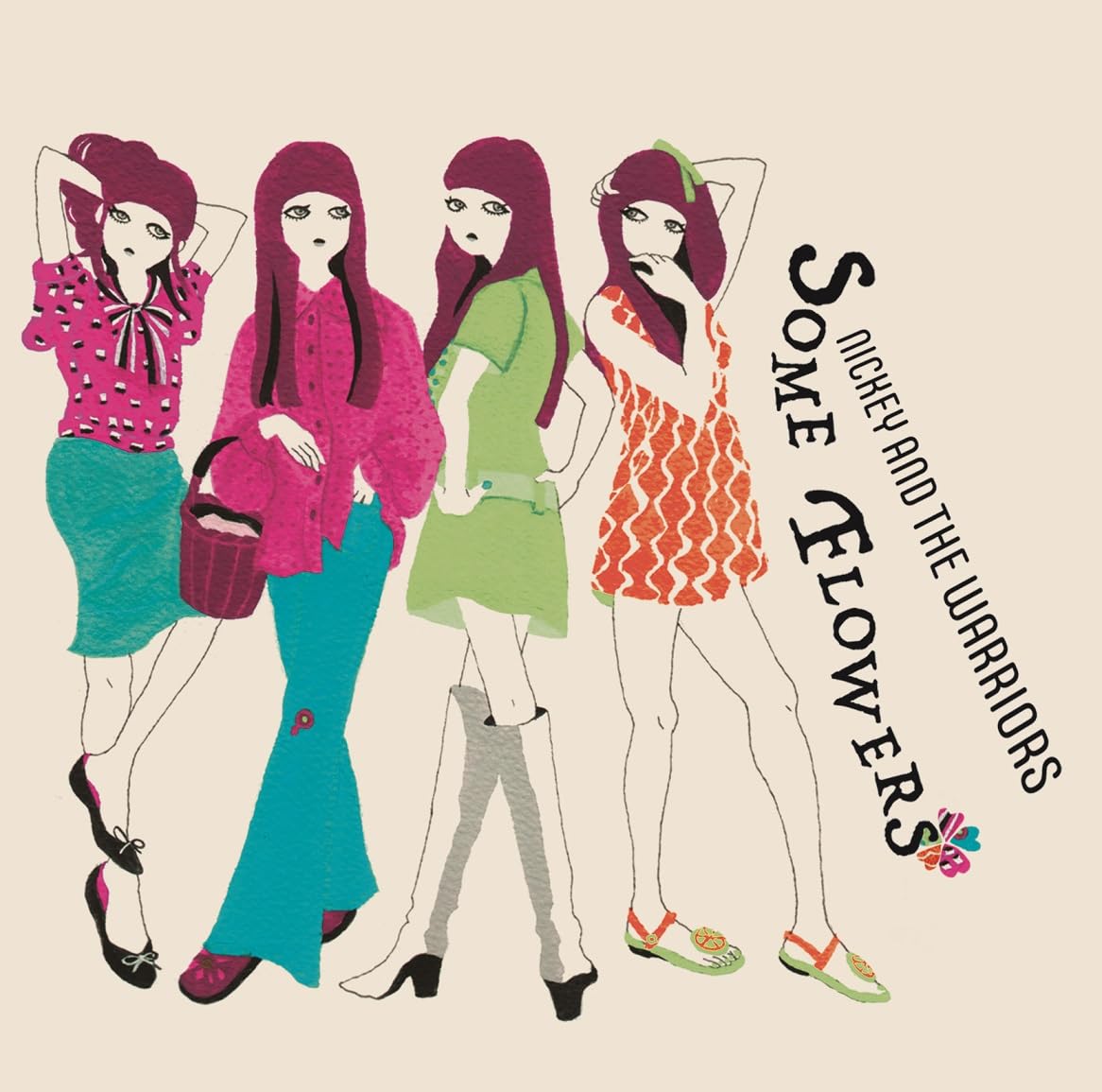 CD] SOME FLOWERS Nomal Edition NICKEY&THE WARRIORS WCCD-8 J-Pop