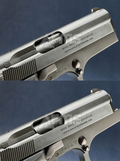 ベレッタ初の.45ACP口径モデルをリアルに再現「ウエスタンアームズ