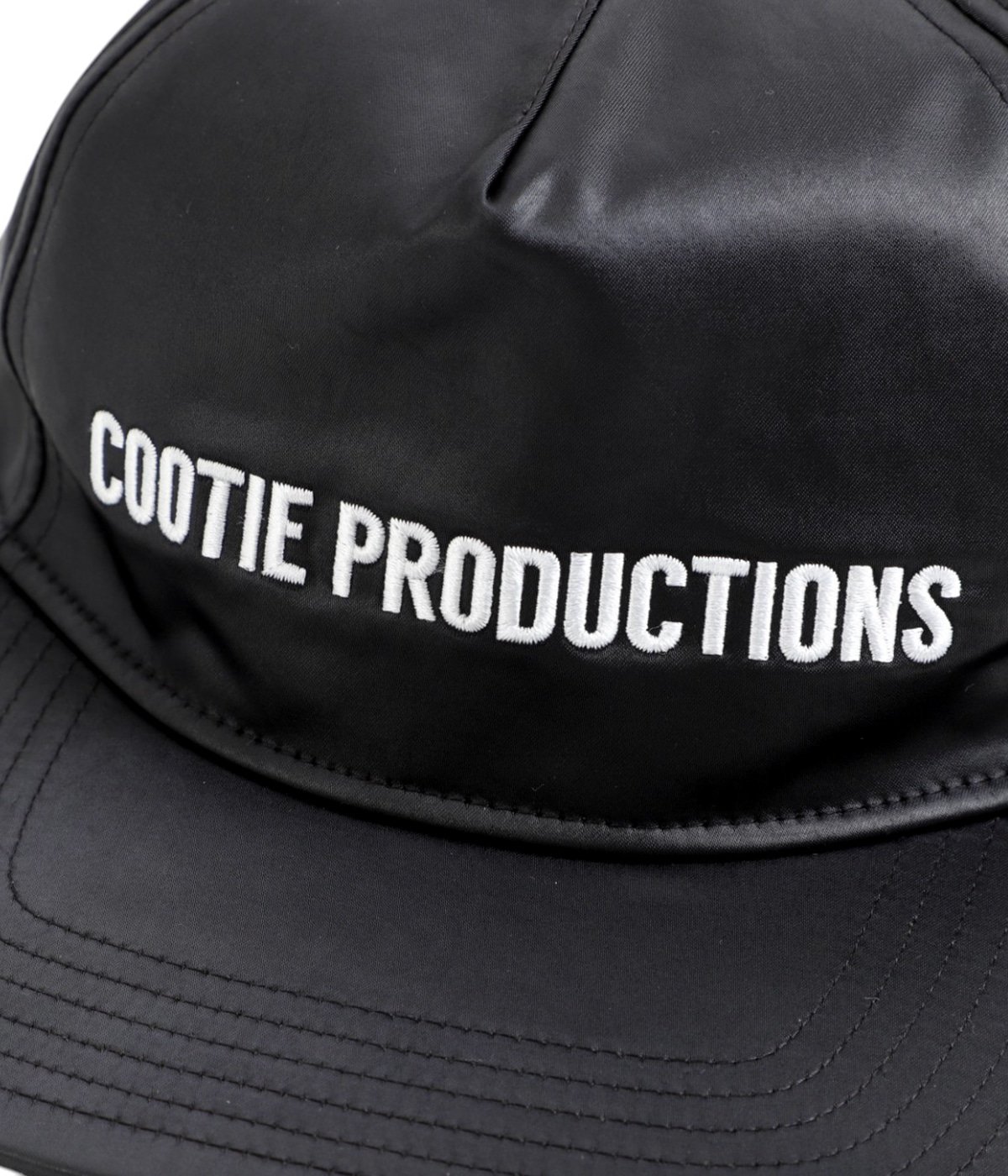 Damp Coated Satin 5 Panel Cap | COOTIE PRODUCTIONS(クーティー