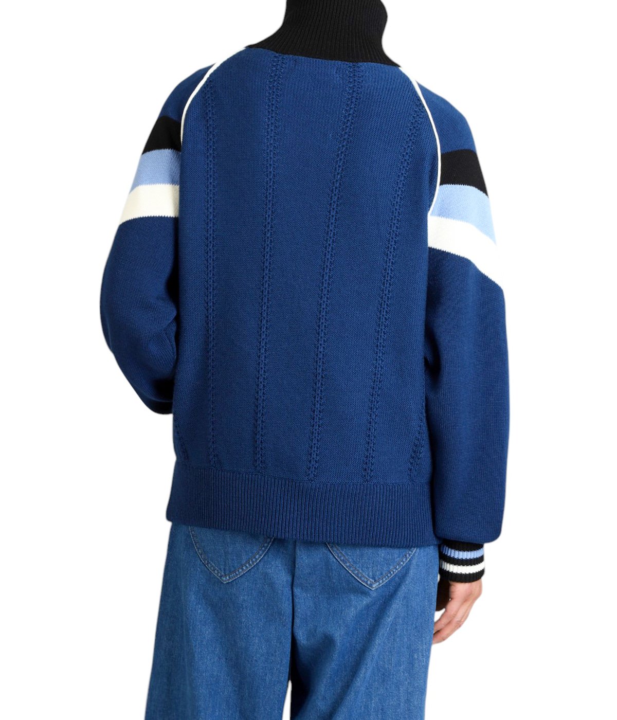 KNITTED TRACK JACKET | RICE NINE TEN(ライス ナイン テン