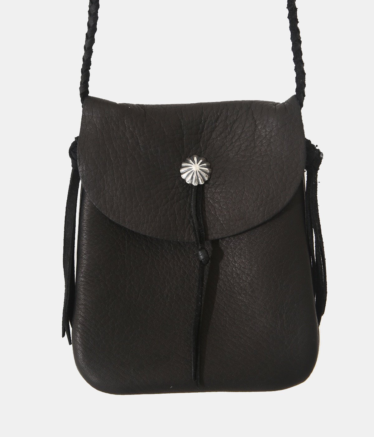 DEERSKIN MEDICINE SHOULDER POUCH | LARRY SMITH(ラリースミス