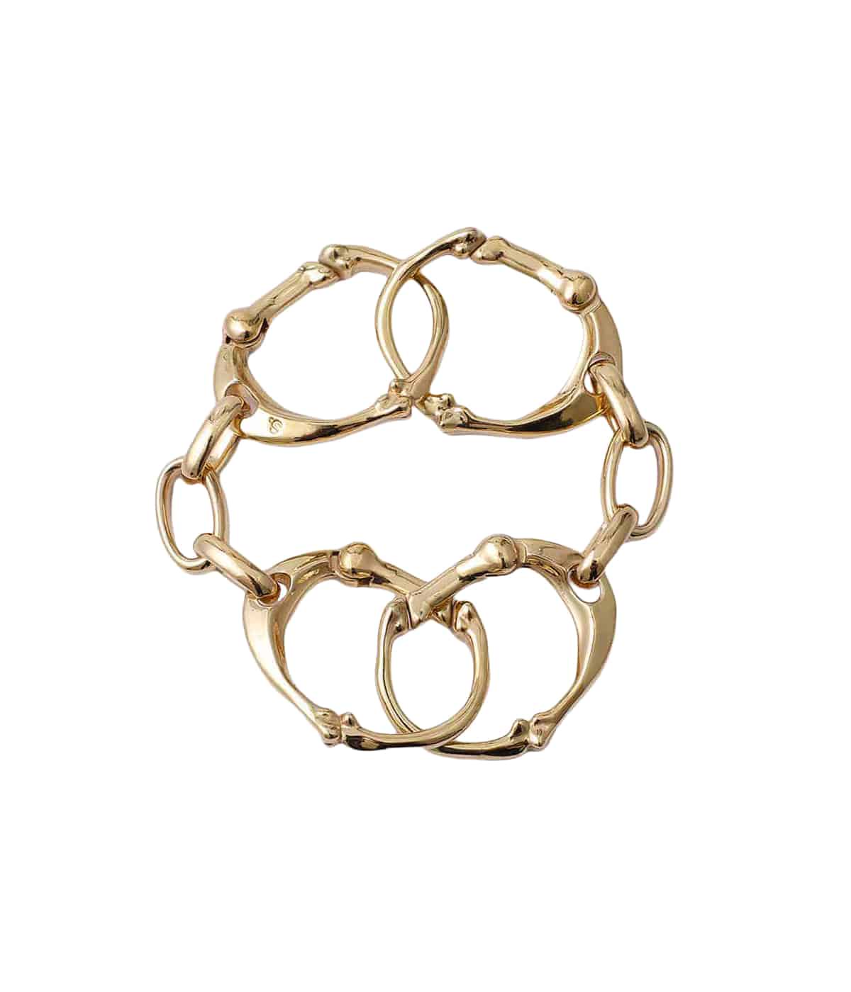 bone shaped carabiner bracelet.-L- | TAKAHIROMIYASHITATheSoloist