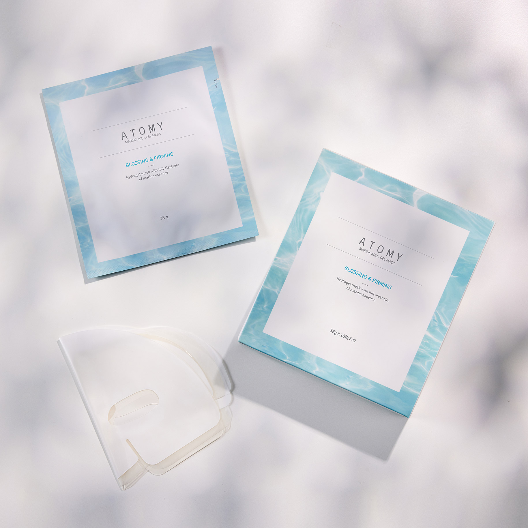 アトミ マリン アクアゲルマスク (ツヤ&弾力) | Atomy Japan