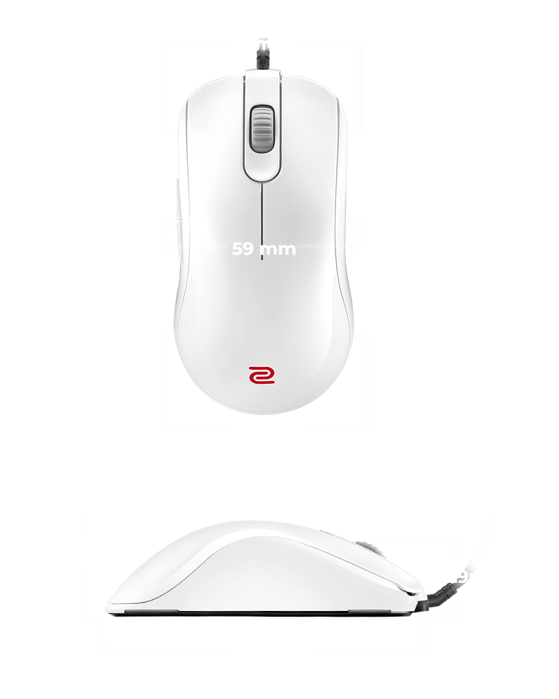 ZOWIE FK2-B WHITE V2 Symmetrical eSports Gaming Mouse | ZOWIE APAC