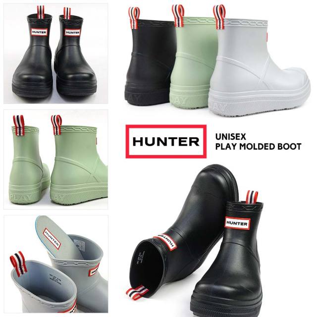 ハンター ブーツ メンズ レディース UFS7105PVC ショート 長靴 厚底