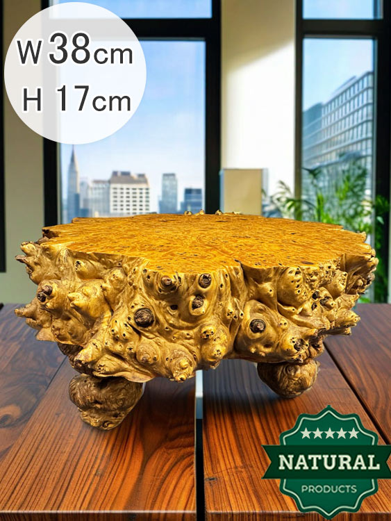 花台 瘤 玉杢 葡萄杢 天然木 置き台 盆栽台 香炉台 高級 花台 瘤 玉杢