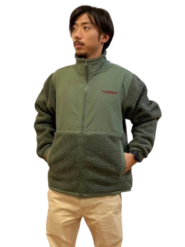 2024 RASH ラッシュ ボアジャケット トップス アウター メンズウェア