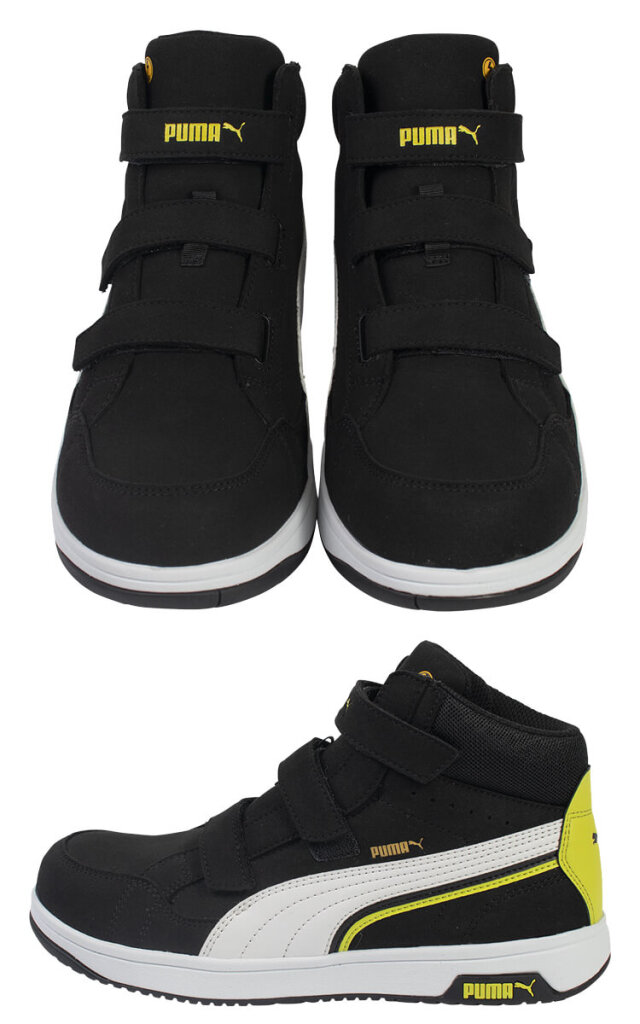 安全靴 PUMA プーマ エアツイスト2.0 ミッド H&L 63.203.0 ｜作業服