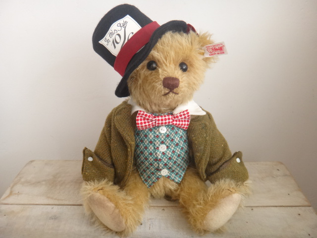 シュタイフ テディベア マッドハッター Steiff Teddybear MAD HATTER 30cm