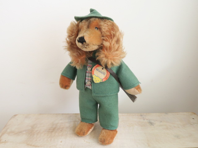 アンティーク シュタイフ ダックスフンド ぬいぐるみ Steiff WALDILI 26cm