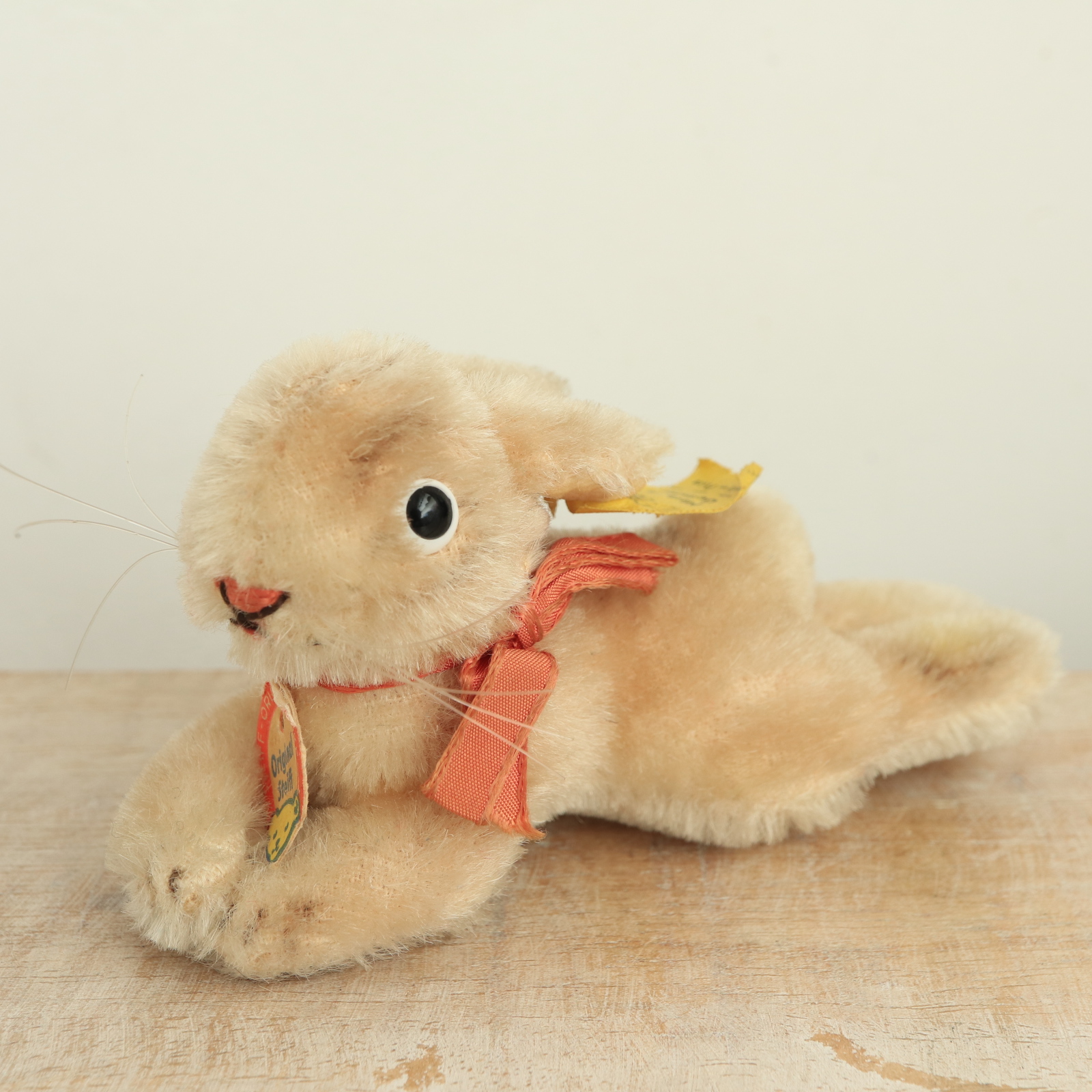 アンティーク シュタイフ ウサギ Steiff Lying Rabbit 6cm