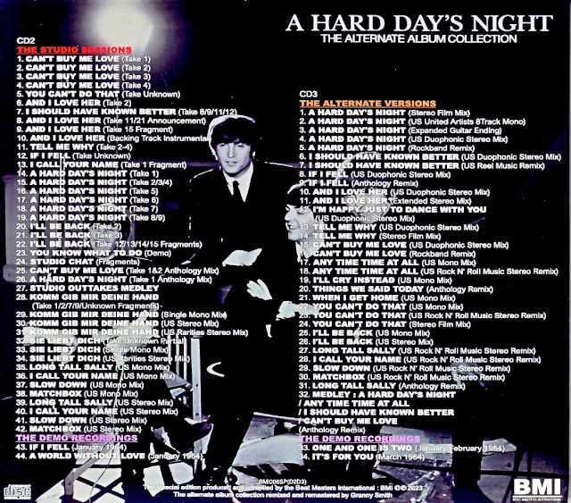 Beatles ビートルズ/ア・ハード。デイズ・ナイト A Hard Day's Night