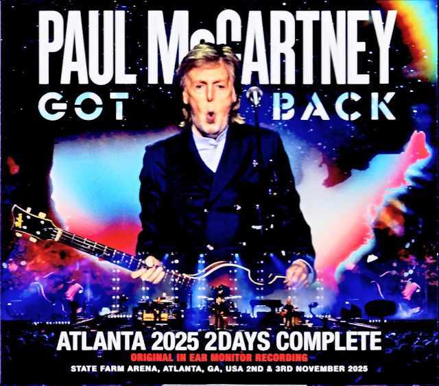 Paul McCartney ポール・マッカートニー/GA,USA 2025 Complete IEM