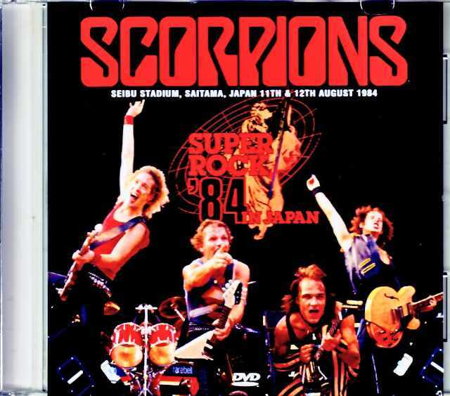 Scorpions スコーピオンズ/Saitama,Japan 1984 Japanese Laser Disc