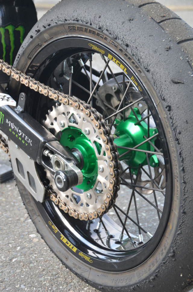 WR250X HAAN ハーンホイール（前後セット）WR250X F&Rモタード