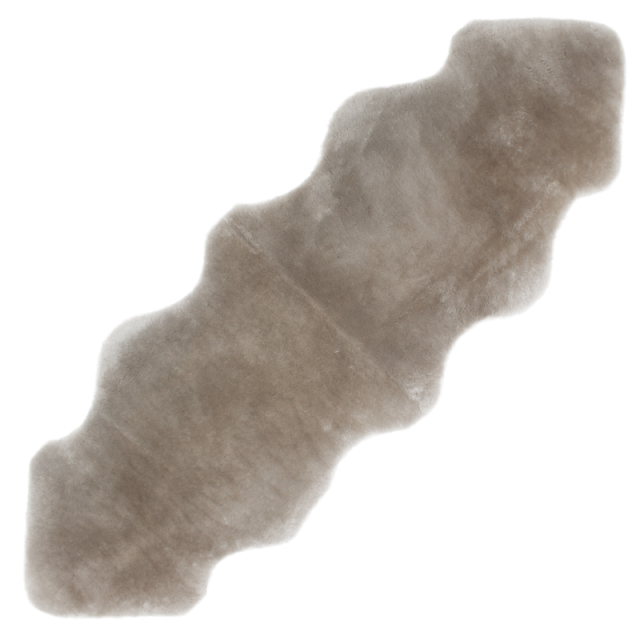 AUSKIN 短毛ムートンフリース トープ 2匹物 60×185 | MOUTON NOBLE