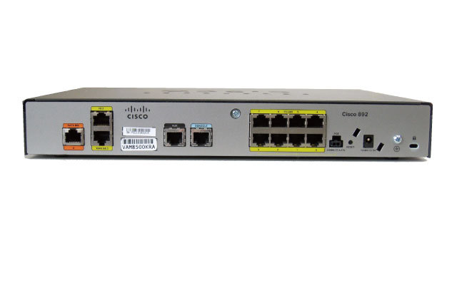 中古】Cisco(シスコ） Cisco892J/K9 サービス統合型ルーター