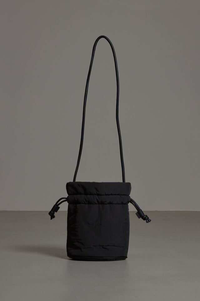 美香さんコラボ】中綿巾着ミニバッグ