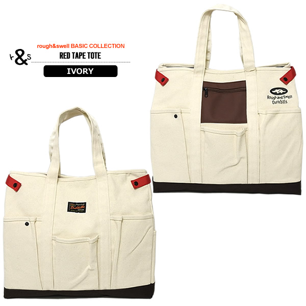 rough&swell［ラフアンドスウェル］RED TAPE TOTE/トートバッグ