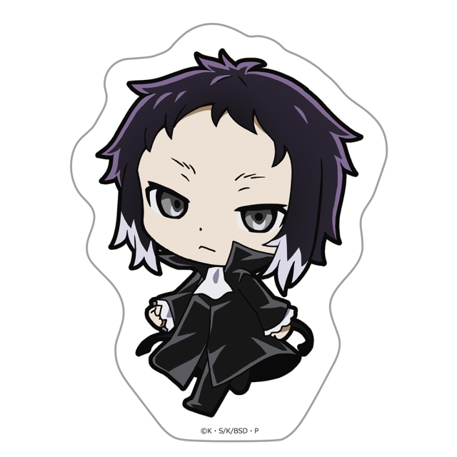 文豪ストレイドッグス ついてっくダイカットステッカー 芥川龍之介