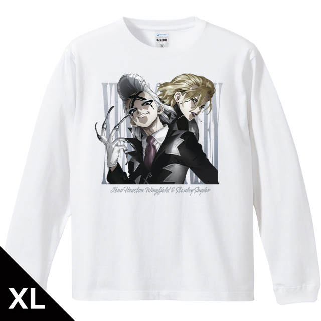 Dr．STONE リブ付ロングスリーブTシャツ ゼノ&スタンリー XLサイズ