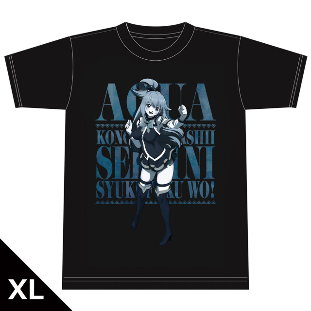 この素晴らしい世界に祝福を！3 TシャツA［アクア］ XLサイズ